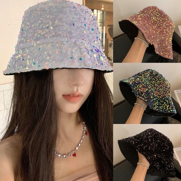 Bucket Hat Dame Hat BLÅ blue
