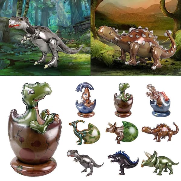 Dinosaurusteema Ilmapallot Sarjakuva Egg Dragon 2 2 2