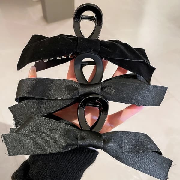Bowknot Hair Claw Bow -hiusklipsit 2 2 2