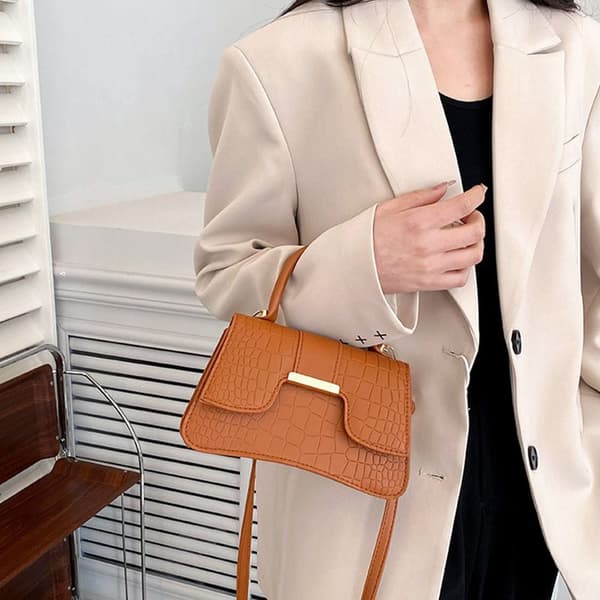 Axelväska Messenger Bag VIT white