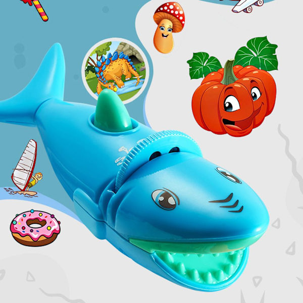 Sarjakuva Shark Projector Luminous Projection Taskulamppu VIHREÄ Green