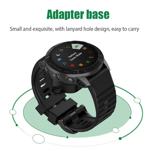 Laddningsadapter för Garmin Fenix 7 6 5 7x