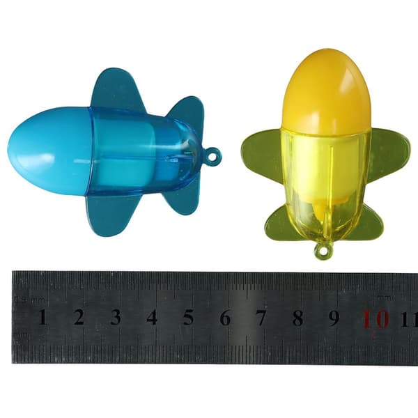 Mini Plane Kulepenn Uttrekkbar Kulepenn Blå