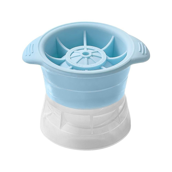 2st Sphere Ice Form Rund Ice Cube Maker BLÅ Blue