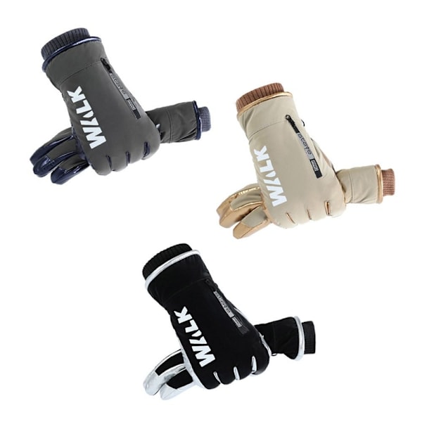 Snehandsker Ridehandsker SORT Black