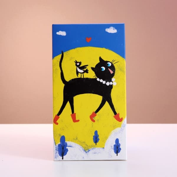 Yllätysbounce Box Yllätyshyppylaatikko CAT-2PCS CAT-2PCS Cat-2pcs
