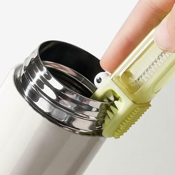 Flaskkopp Lock Brush Cleaner Tools GRÖN green