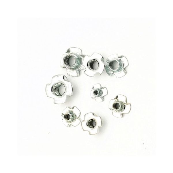 FEBA3D08 T-Nuts Sortiment Kit Tee Nuts 4-pinnede nøtter