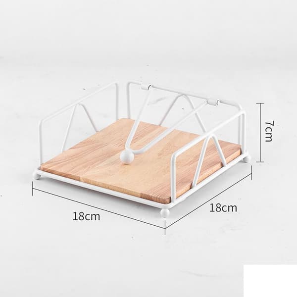 Serviettholder Papirholder HVIT white