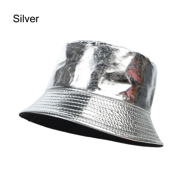 Bucket Hat Fisherman Hat SILVER Silver
