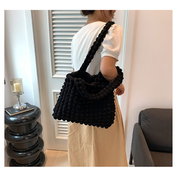 Bubble Bag Skulderveske SVART black