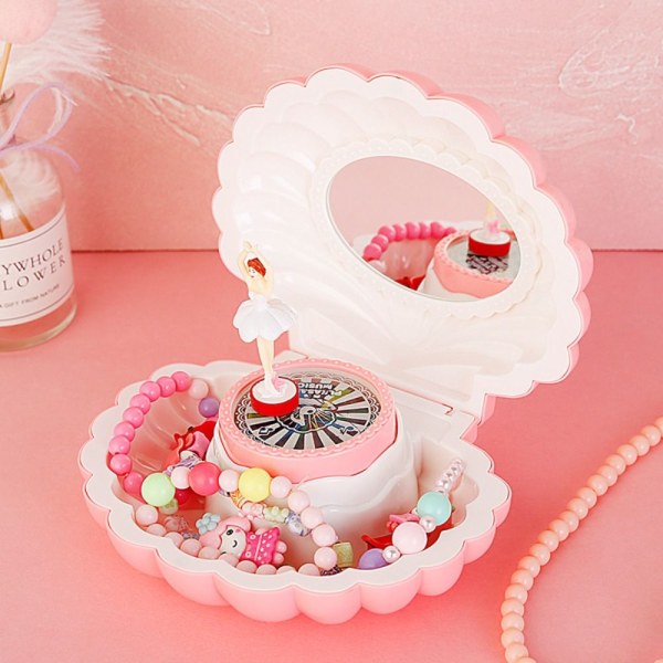 Shell Music Box korurasia TUMMAN PINKKI dark pink