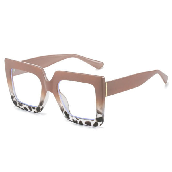 Anti-Blue Light Briller Dame Optisk Brille Stel BRUN Brown Leopard