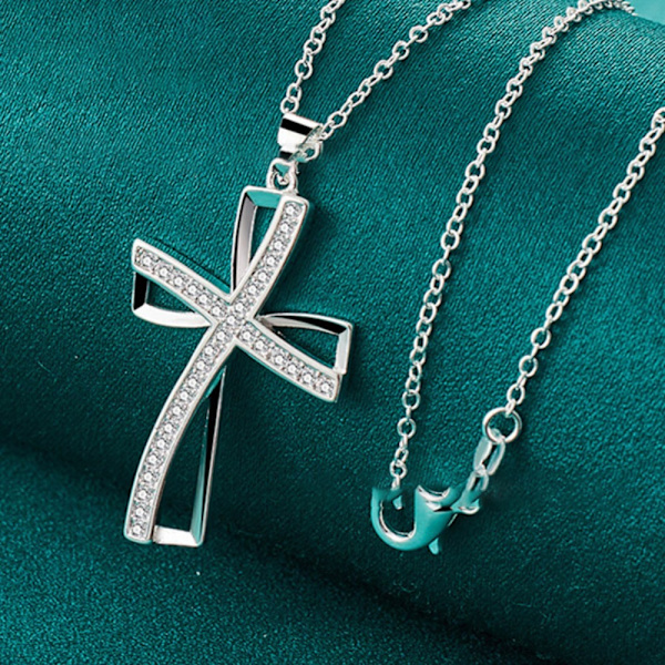 Cross Halsband Hängsmycke Halsband 1 1 1