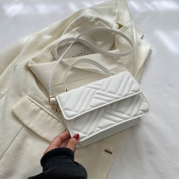 Skuldertaske Messenger Tasker HVID white