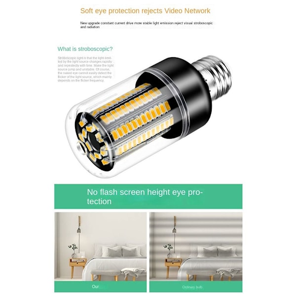 LED maissilamput maissilamppu E27-7W-VALKOINEN VALO E27-7W-VALKOINEN E27-7W-White Light