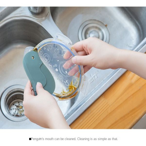 3PC Soft Scraper Køkken Gadget Sæt LYS GRÅ light grey