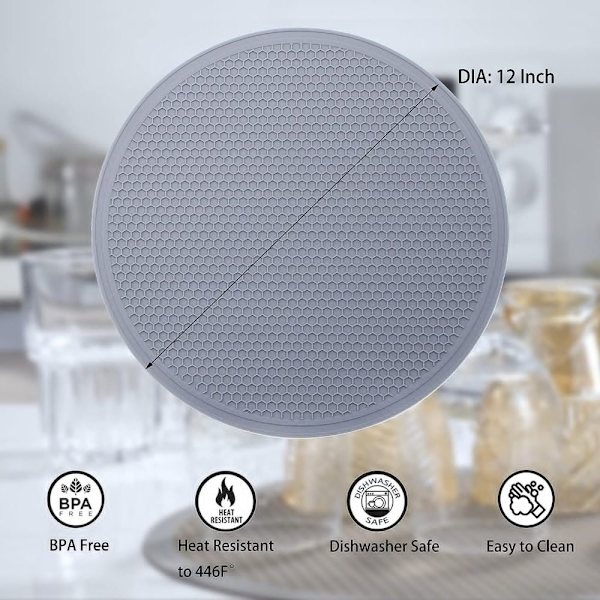 2 stk Honeycomb dækkeserviet Husholdningsafløbspude 2 STK 2 STK 2pcs