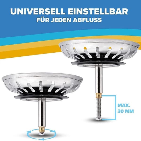 Avloppsavfallsplugg Korg Avloppsvask 79MM 79MM