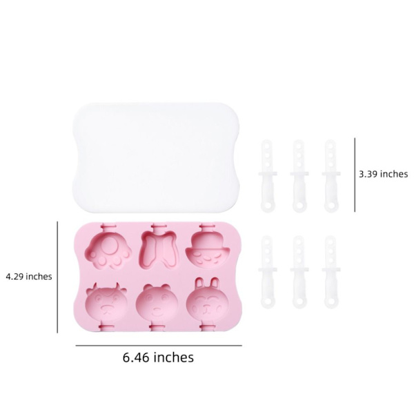 2 stk Popsicles Forme Frost Form Popsicle Maker 2pcs