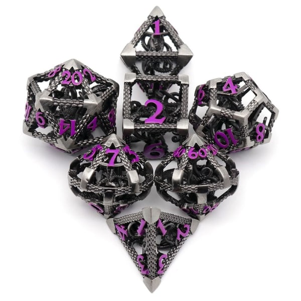 7st DND Metal Dice Set Game Dice 08 08 08