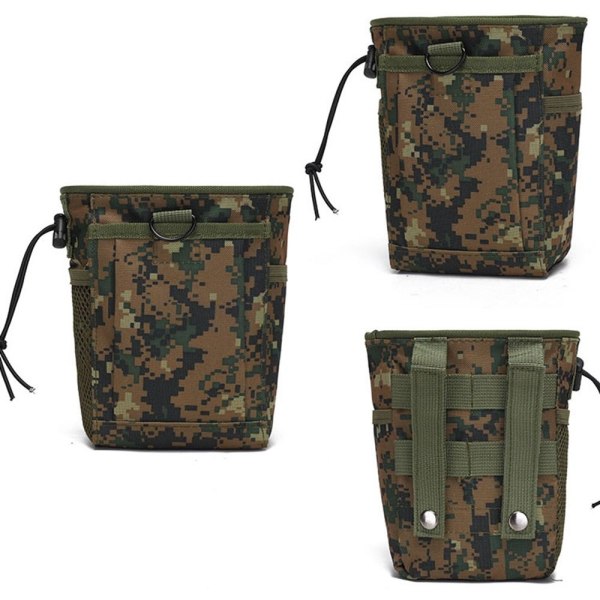 Bärbar återvinningsväska Outdoor Molle Pouch 7 7 7