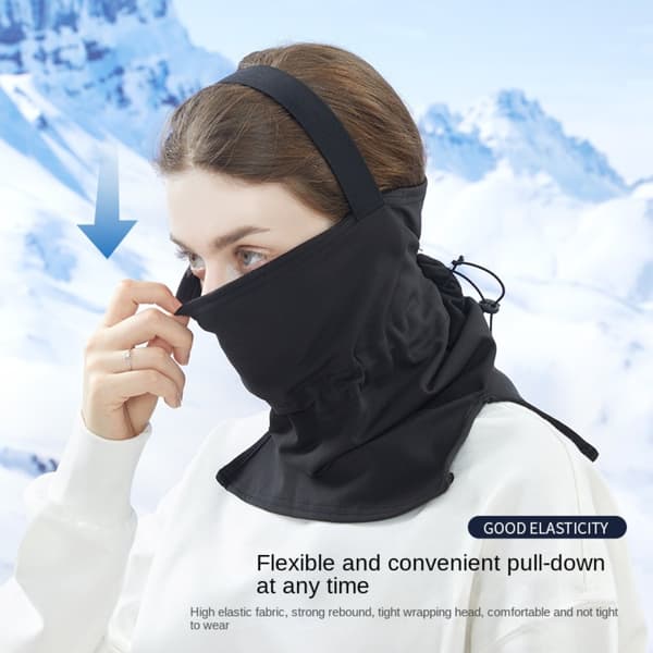 Ski Mask Ansigtstørklæde SORT Black