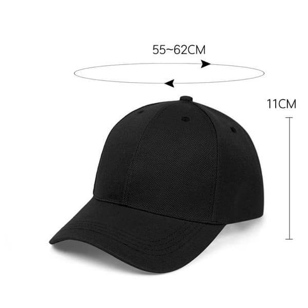 Voksne Baseballkasket Solhatte SORT black