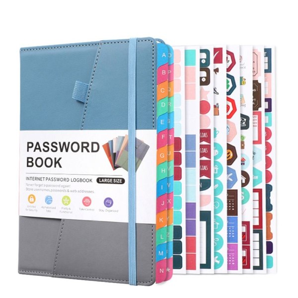 A5 Password Book Password Keeper Book 04 04 04