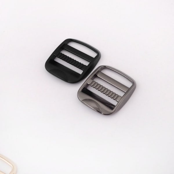 5st Metall Stege Lås Slider Justera Spännen GULD 32MM Gold 32mm