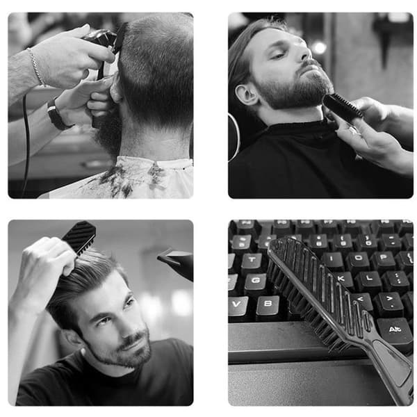 Kamm Herr Beard Styling Borste ROSA pink