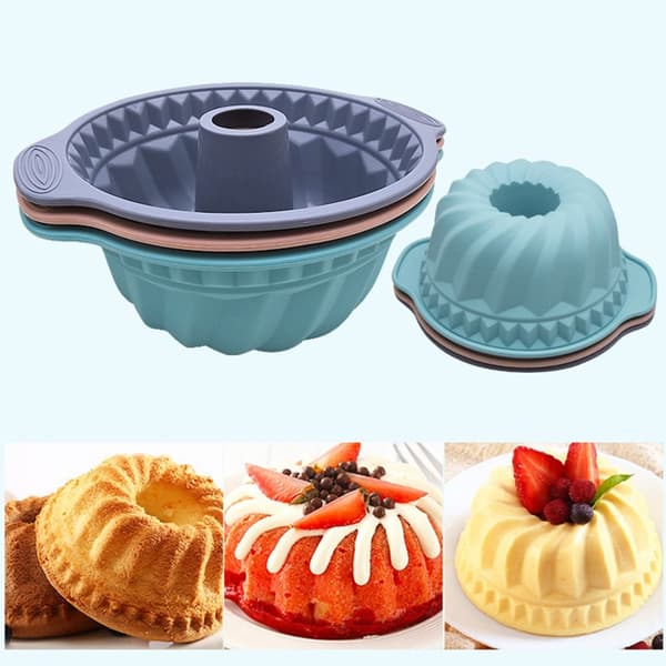 Bunte Kakeform Silikon Bakeform GRØNN green