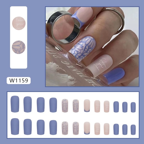 Falska naglar Fake Nials W1159 W1159 W1159