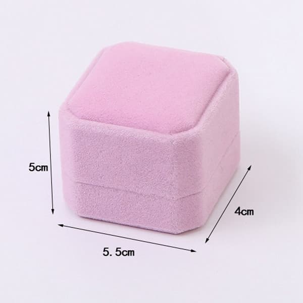 Øredobber Ring Box Smykker Vitrine Beige beige