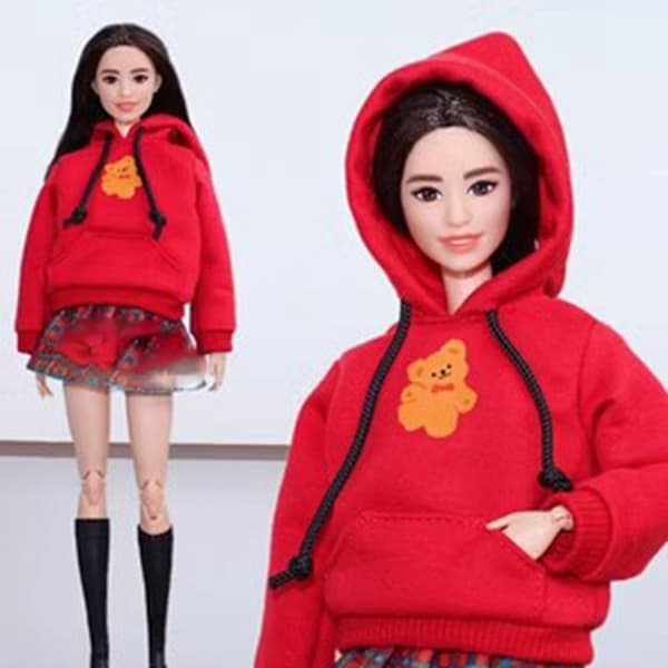 11,5" dockkappa Docka prinsesskläder 1 1 1