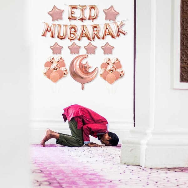 Bokstavsballonger EID MUBARAK Ballonger TYP B TYP B