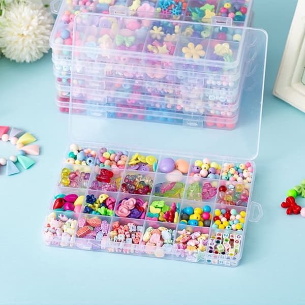 DIY håndlagde barneleker med perler 2 2 2