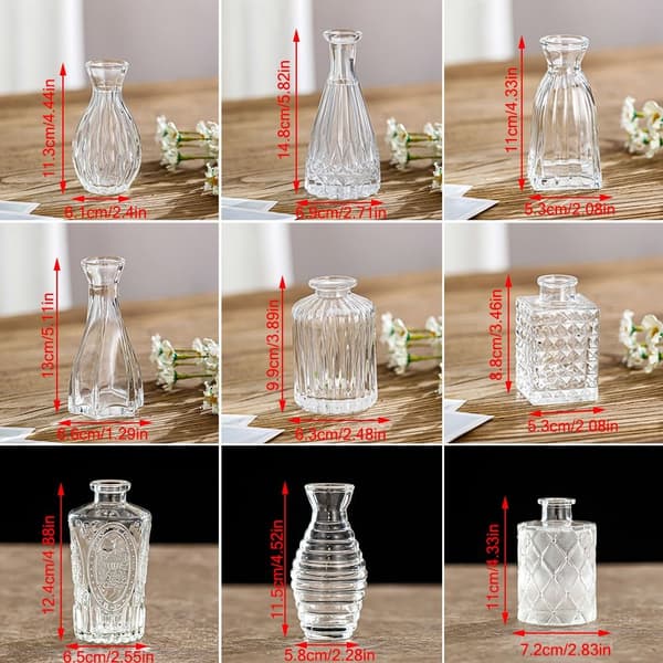 Glasvase Hydroponisk Plantevase 04 04 04