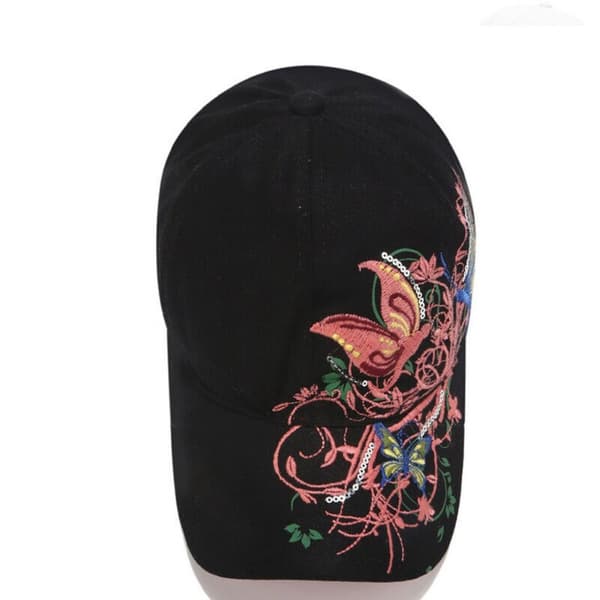 Butterfly Baseball Cap Peaked Hap 06 06 06