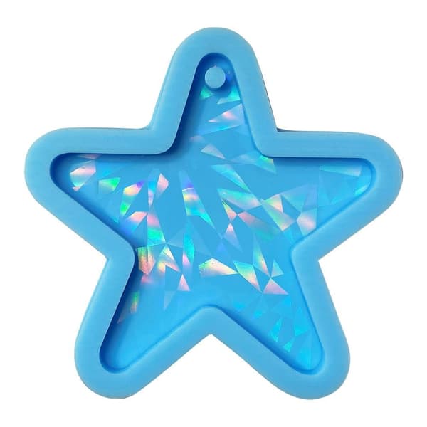 Tiny Spot Silikon Mold Cross Molds BLÅ blue
