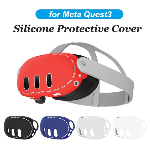 Silikone beskyttelsescover Beskyttende headset cover HVID white