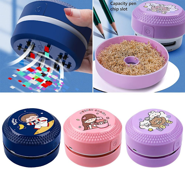 Desktop Dammsugare Desktop Dammsugare ROSA USB LADDNING Pink USB Charging-USB Charging