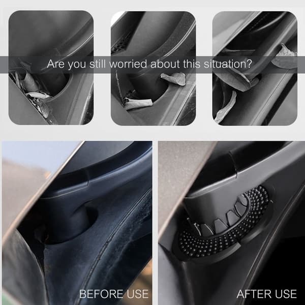 WiperHole Protective Cover Car Windscreen SORT black