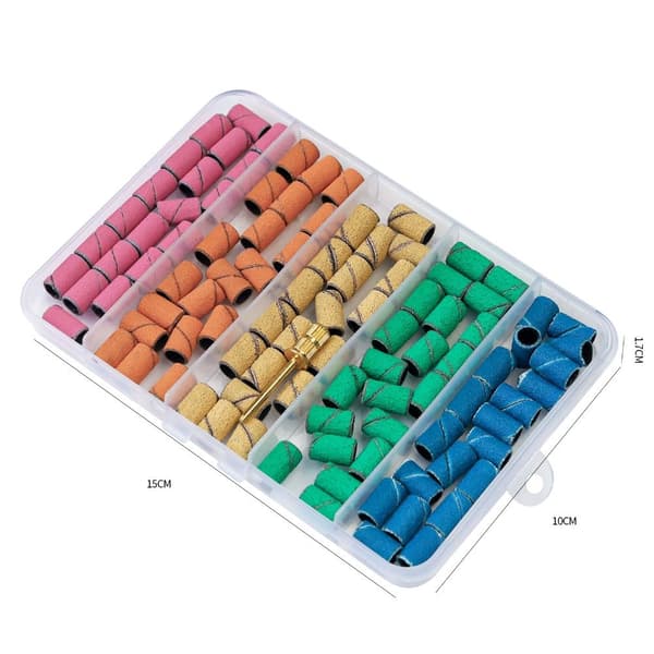 Nail Art Hiontanauhat Kynsien cap B-100PCS B-100PCS B-100PCS