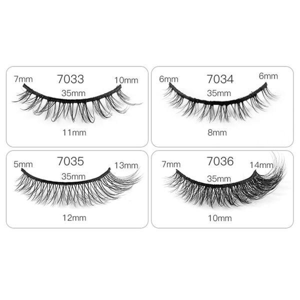 Manga Lashes Falske øjenvipper 7036 7036 7036