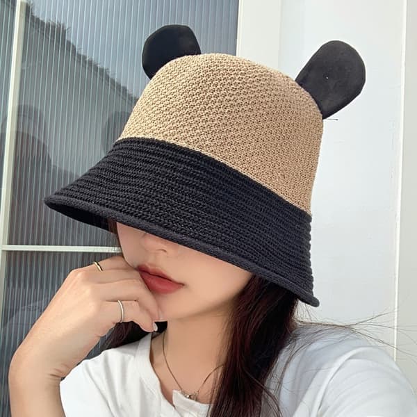 Bucket Hat Beach Cap BEIGE beige