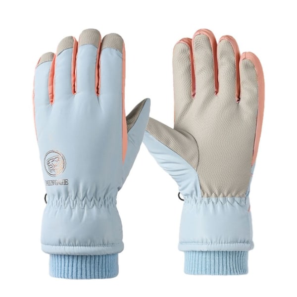 Naisten Pehmohanskat Lumilauta Ski Gloves LAKE BLUE lake blue