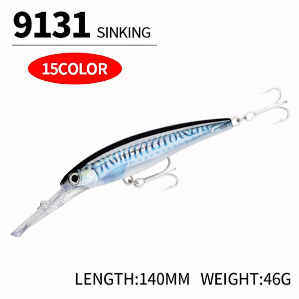 Minnow-kalastusuhe Kalastusuhe E E E