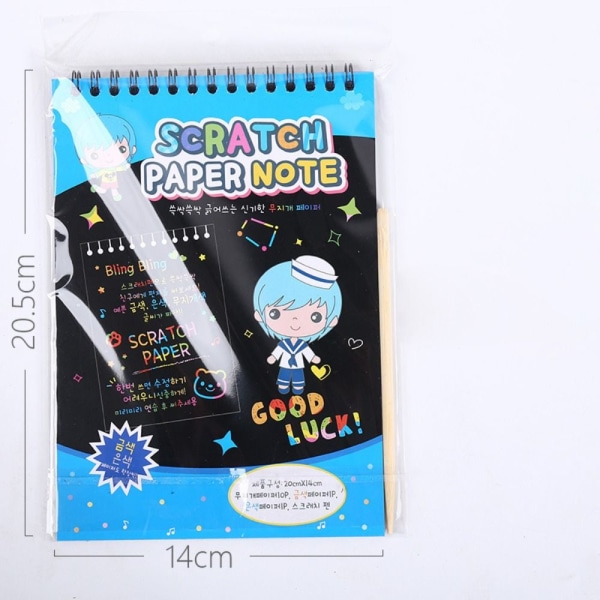 Scratch Notebook Scratch Art Painting Doodle MPINK PINK MPink