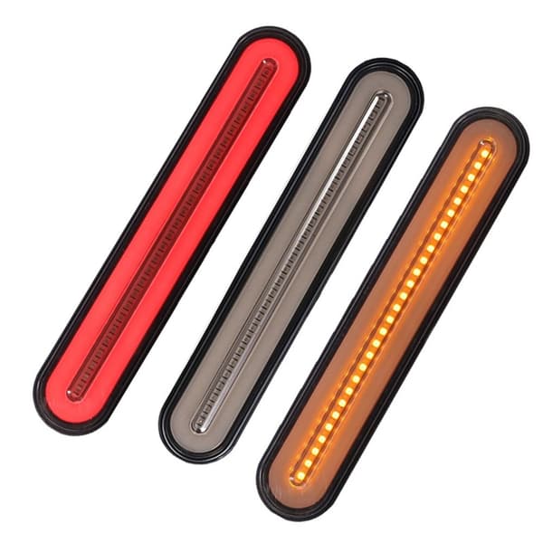 2 STK Stopp bak bak bremselys LED-indikator baklys sving